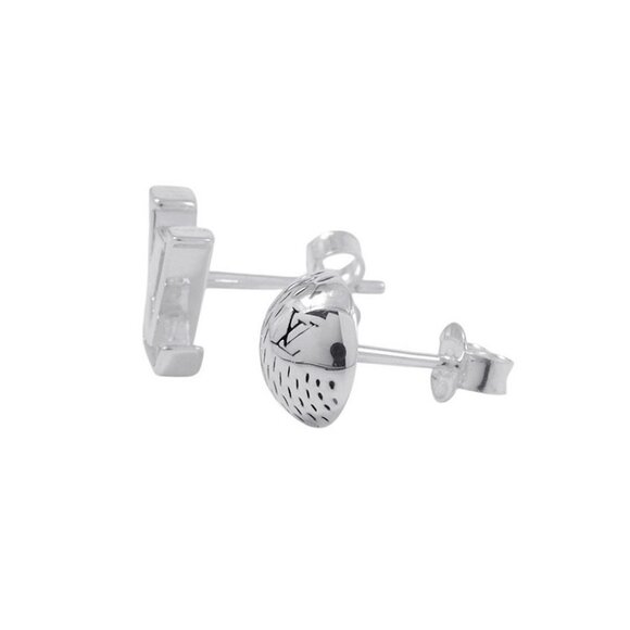 LOUIS VUITTON Earrings・LV suit SV925 Silver M02423 - Picture 2 of 8